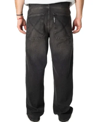 HOMEBOY X-TRA BAGGY BLACK LABEL DIRTY BLACK 01PA0390-90 - HOMEBOY