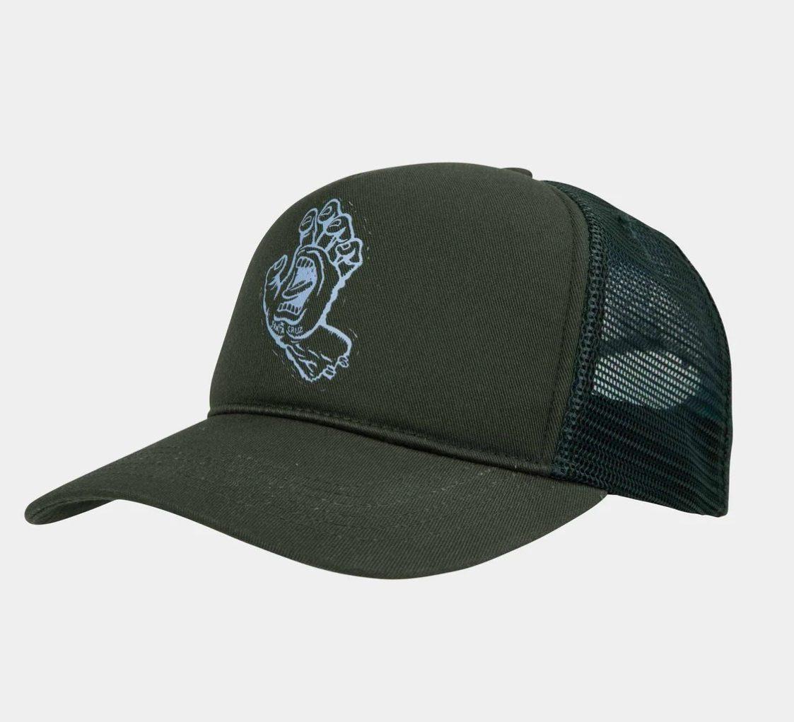 Santa Cruz Stamped Screaming Hand Cap Kale SCA-CAP-9550
