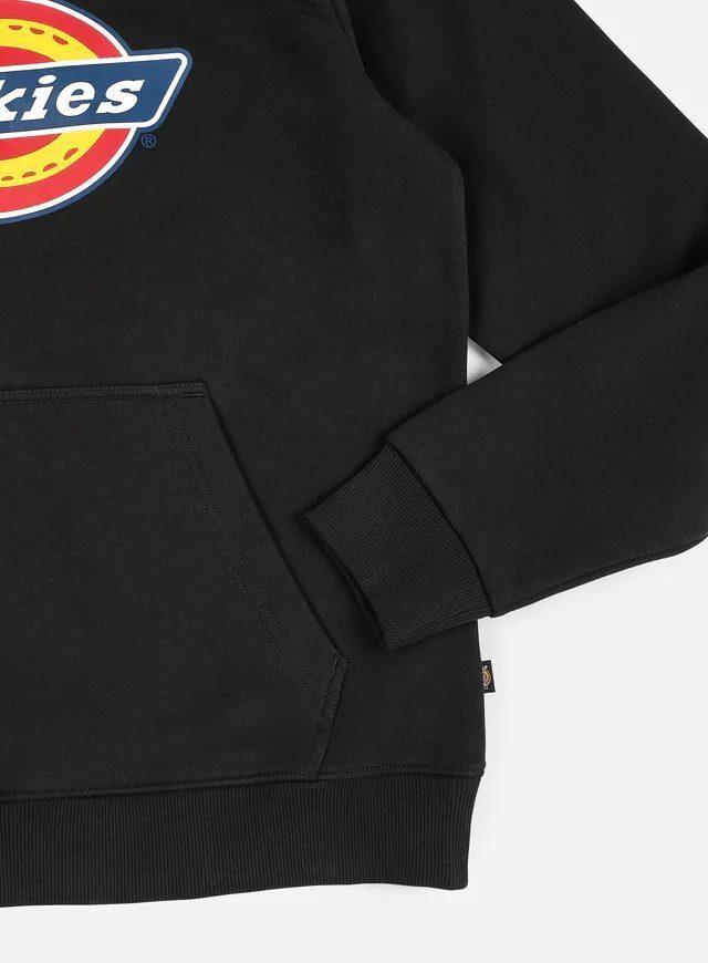 Dickies Icon Logo Hoodie Black DK0A4XCBBLK1 - Image 3