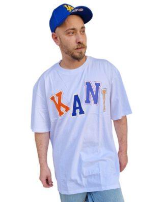 Karl Kani Woven Signature Multicolor Logo White Km241-057-1 - KARL KANI
