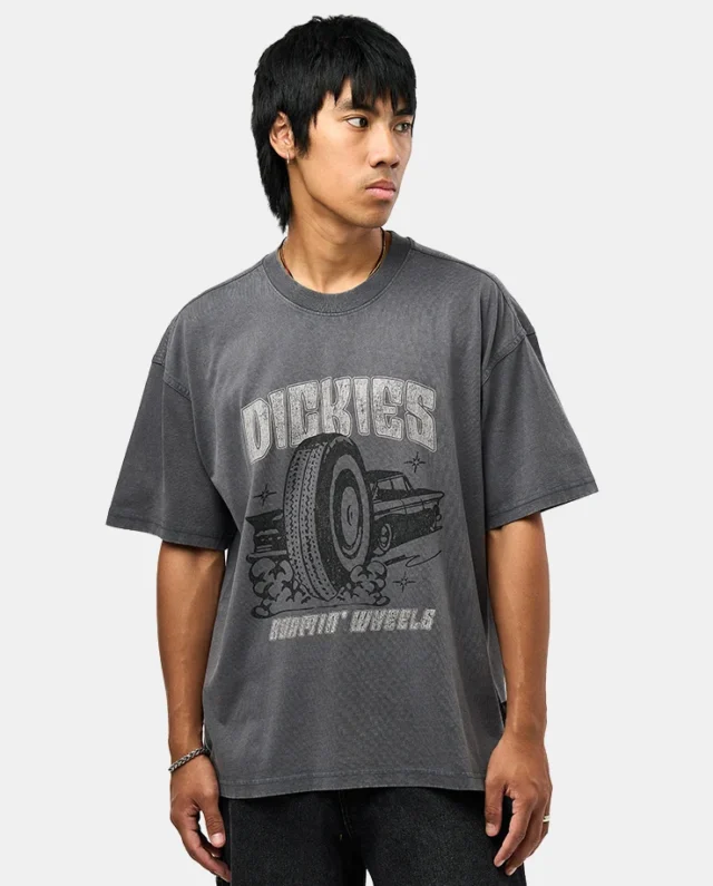 DICKIES TITUSVILLE TEE CHARCOAL DK0A8CIM0CH1 - DICKIES