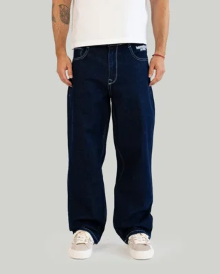 HOMEBOY X-TRA BAGGY MONOCROM DENIM INDIGO 01PA0388-80 - HOMEBOY
