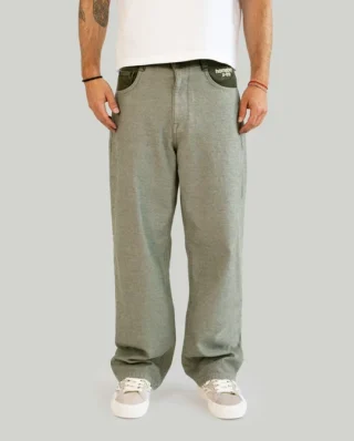 HOMEBOY X-TRA BAGGY INSIDE OUT WASHED GREEN 01PA0390 32 - HOMEBOY