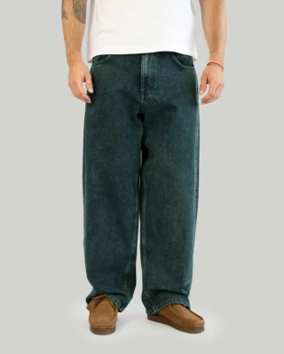 X-TRA MONSTER DYE DENIM BEAST GREEN 01PA1088 23 - HOMEBOY