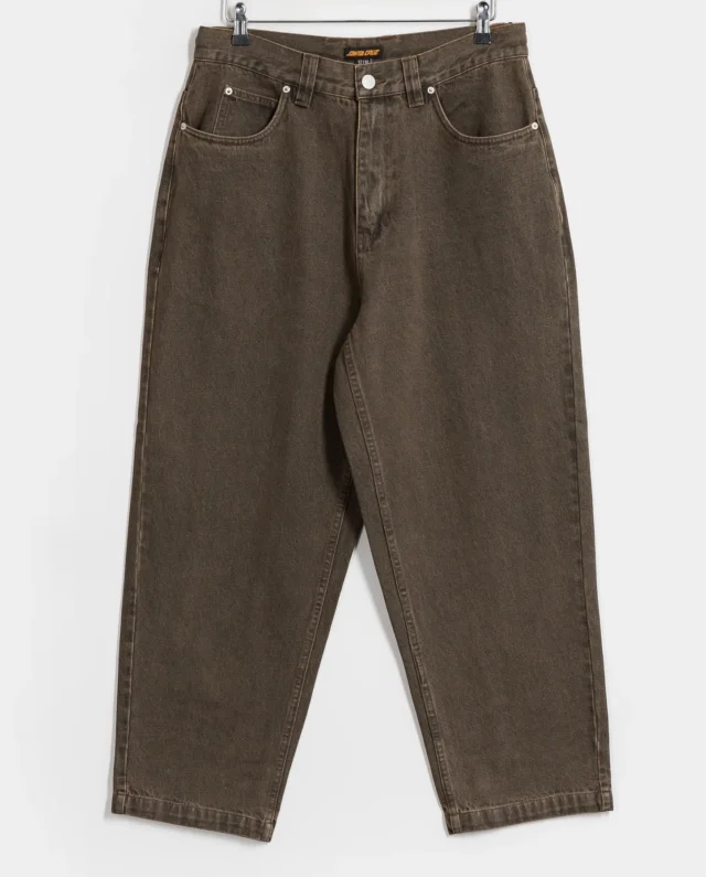 SANTA CRUZ BIG PANTS SCA-PNT-1717 RUST OVERDYE - SANTA CRUZ
