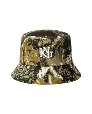 KANGOL INTERLOCK EARFAP BUCKET NATURE CAMO KANGOLK5505 - KANGOL