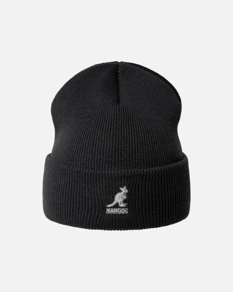 KANGOL CARDINAL 2 WAY BEANIE Black K3454-BK001 - KANGOL