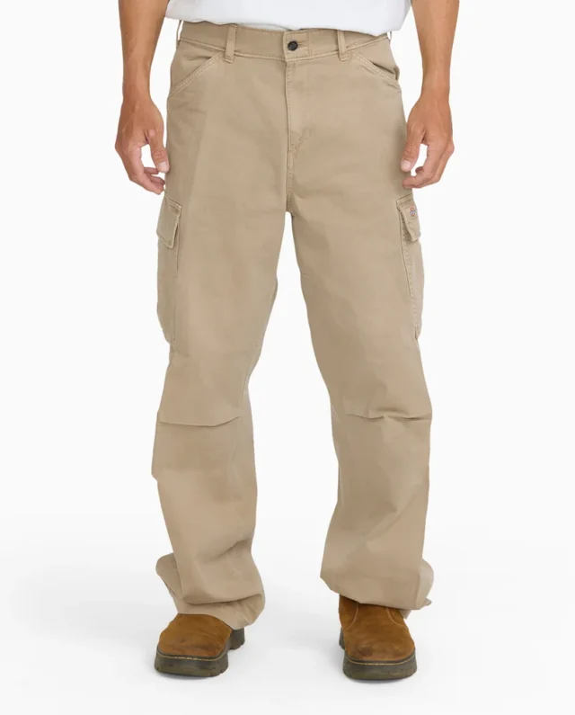 DICKIES 247 Loose Straight Garment Dyed Cargo Pants DESERT SAND DK0A8E3P0DS1 - DICKIES