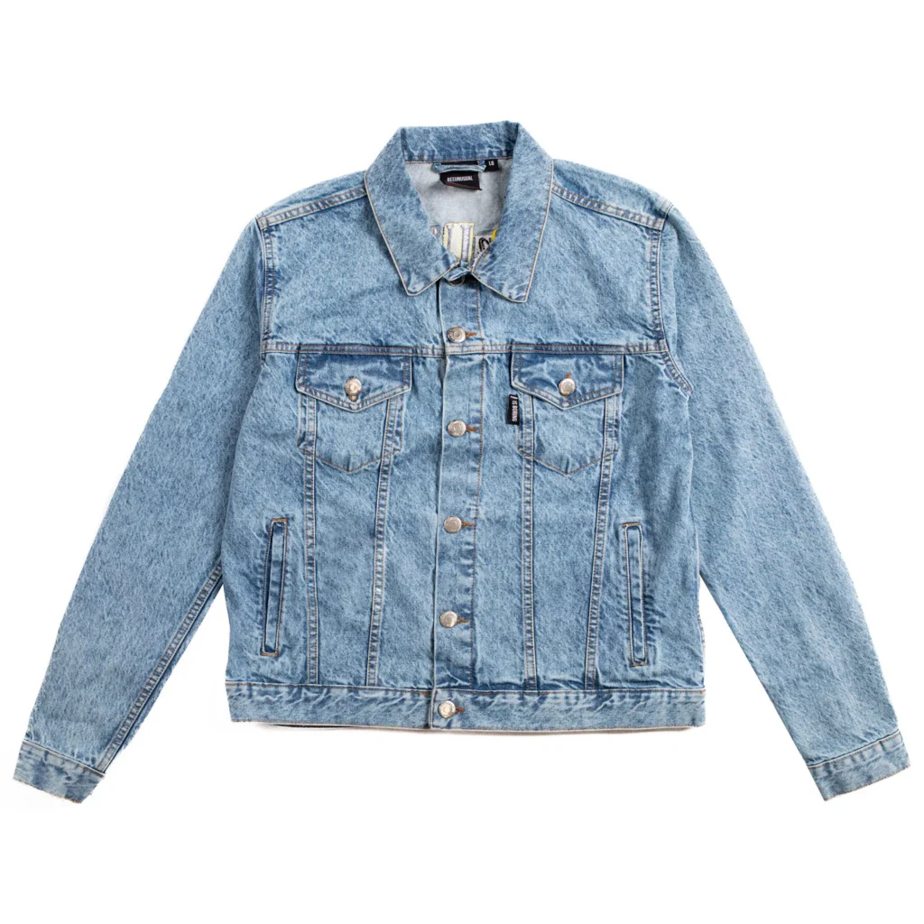 Bee Unusual Feel Good Ranson Blue Denim Jacket AJ-242502 - BEEUNUSUAL