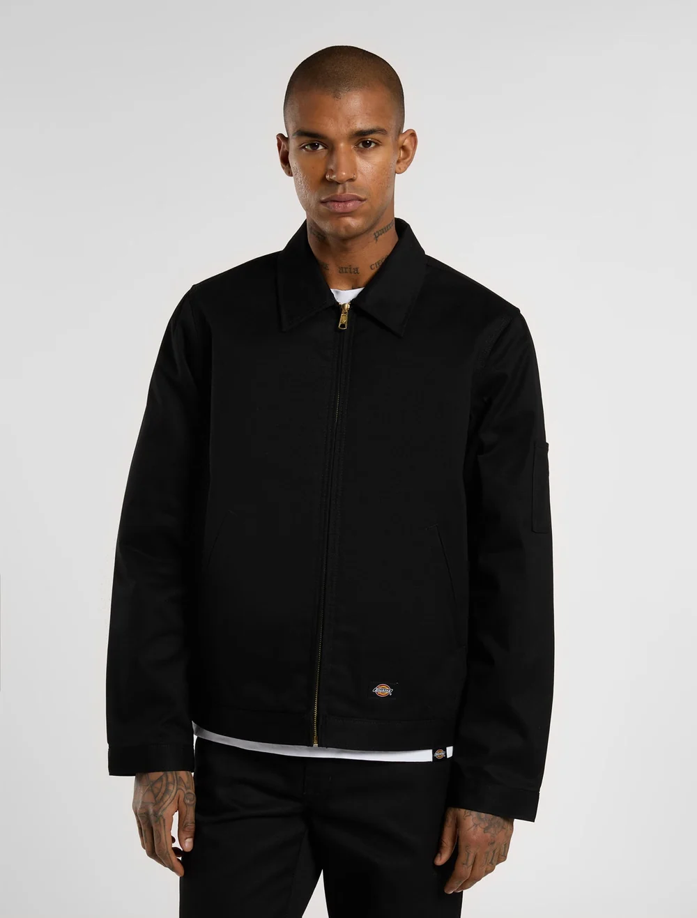 DICKIES M LINED EISENHOWER JACKET REC BLACK DK0A4XK4BLK1 - DICKIES