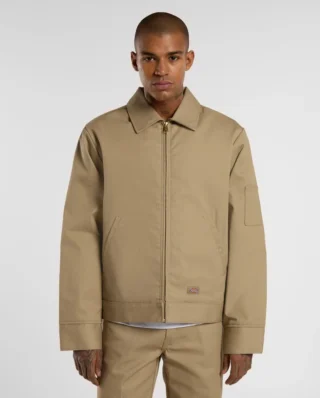 DICKIES M LINED EISENHOWER JACKET REC KHAKI DK0A4XK4KHK1 - DICKIES