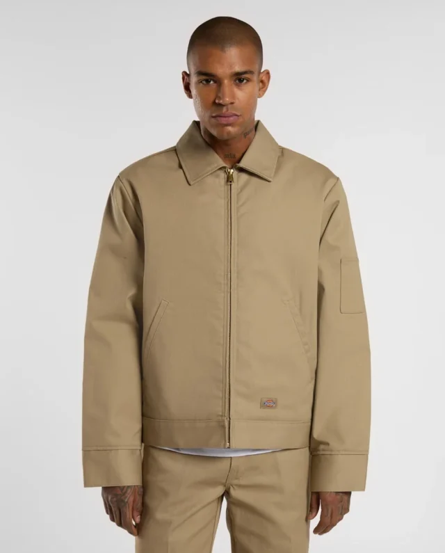 DICKIES M LINED EISENHOWER JACKET REC KHAKI DK0A4XK4KHK1 - DICKIES