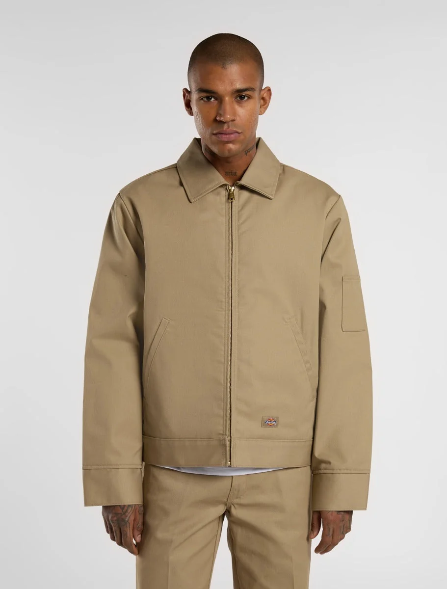 DICKIES M LINED EISENHOWER JACKET REC KHAKI DK0A4XK4KHK1 - DICKIES