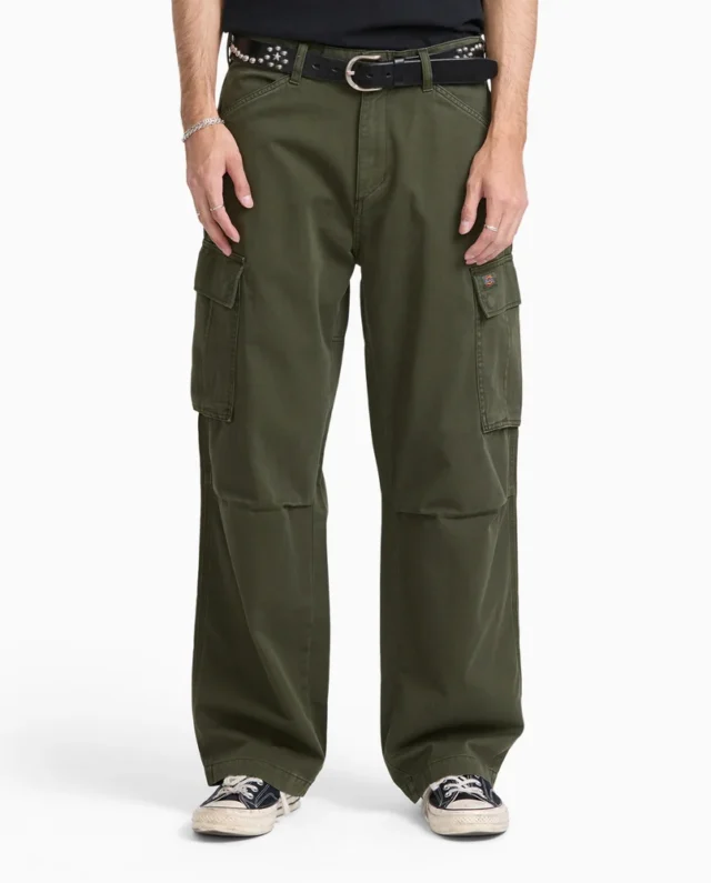 DICKIES 247 Loose Straight Garment Dyed Cargo Pants DESERT SAND DK0A8E3P0DS1 - DICKIES