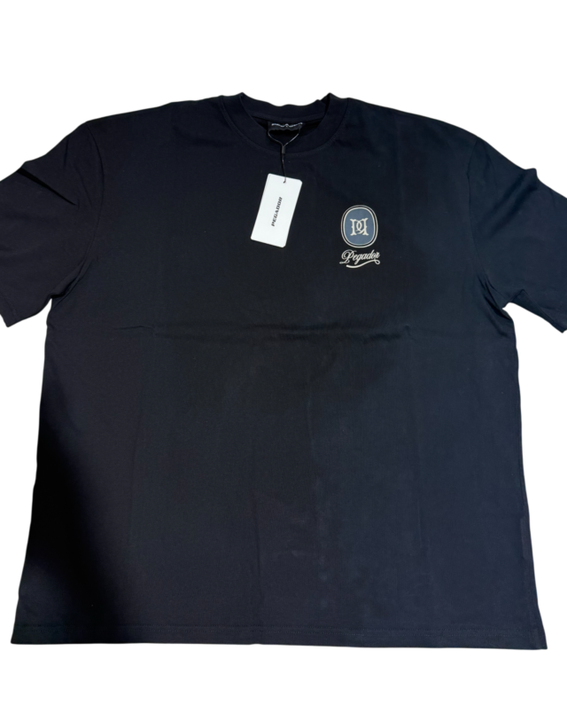 PEGADOR ABBATEGGIO OVERSIZED TEE WASHED BLACK PGDR-7344-002 - PEGADOR