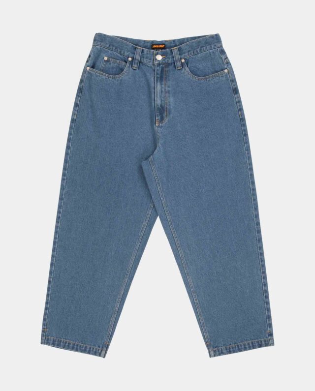 SANTA CRUZ BIG PANTS SCA-PNT-1520 MID BLUE - SANTA CRUZ