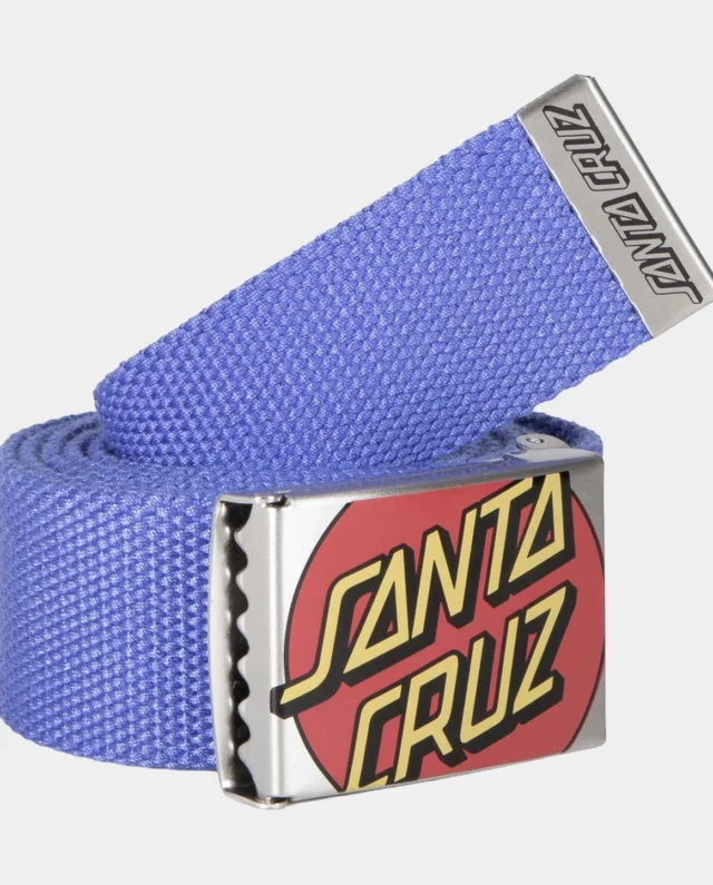 SANTA CRUZ CROP DOT BELT SAPPHIRE SCA-BEL-0197 1 122 cm - SANTA CRUZ