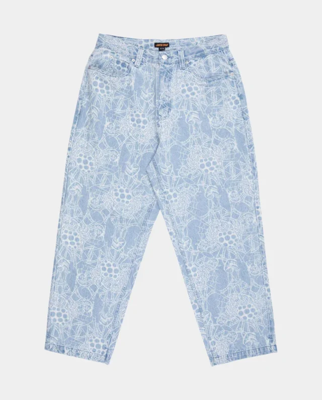 SANTA CRUZ BIG PANTS SCA-PNT-1712 DRESSEN SPIDER - SANTA CRUZ