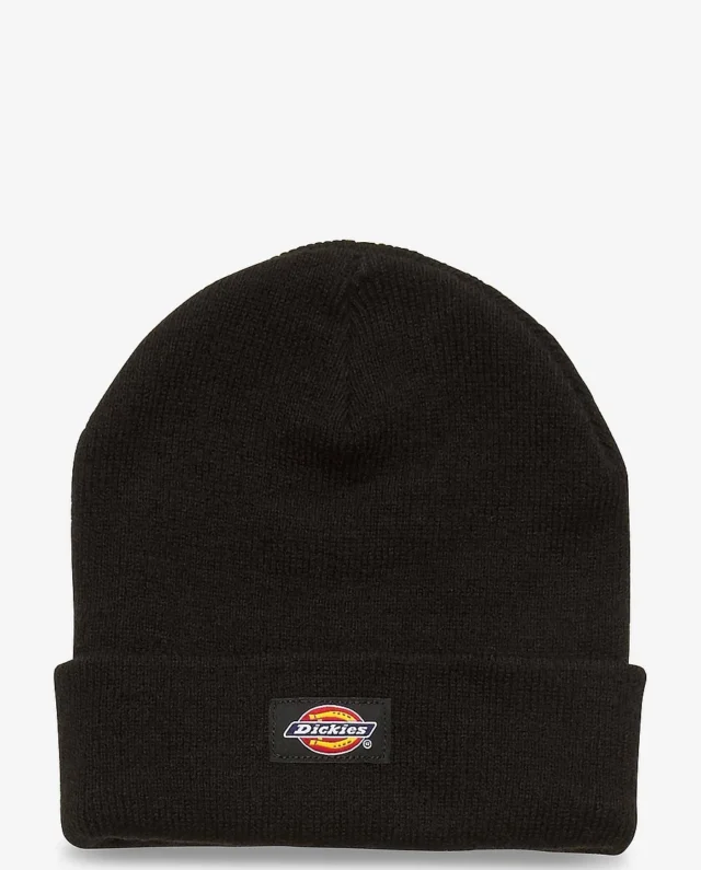 DICKIES GIBSLAND BEANIE BLACK DK0A4X7KBLK1 - PEGADOR