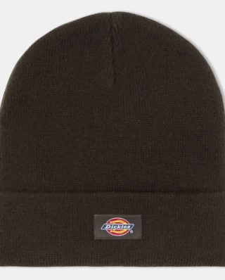 DICKIES GIBSLAND BEANIE DARK BROWN DK0A4X7K0DB1 - DICKIES