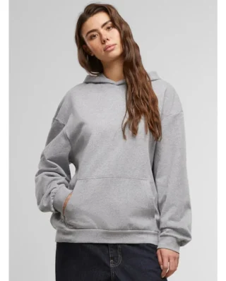 UrbanClassics Oversized Light Brushed Fleece Hoody Grey TB7558 - UrbanClassics