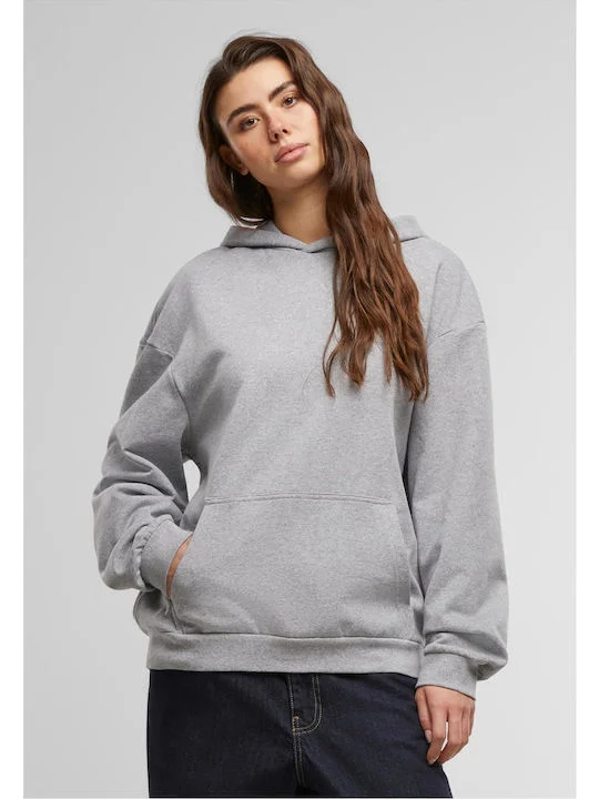 UrbanClassics Oversized Light Brushed Fleece Hoody Grey TB7558 - UrbanClassics