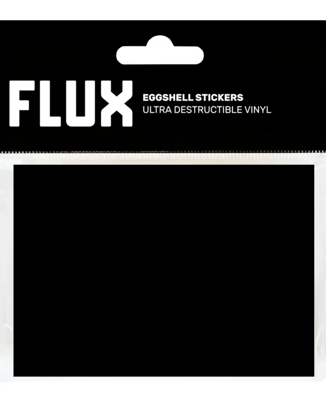FLUX Eggshell Stickers 50 pcs Black - FLUX