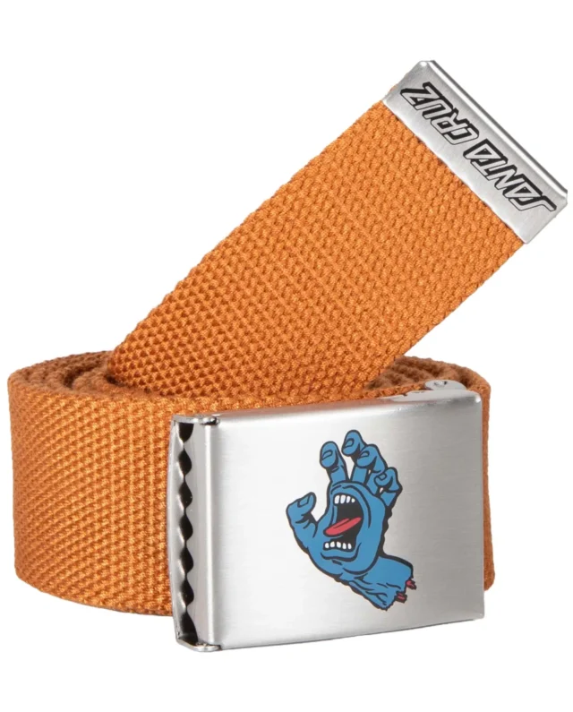 Santa Cruz Screaming Mini Hand Belt Rust SCA-BEL-0198 1 - SANTA CRUZ