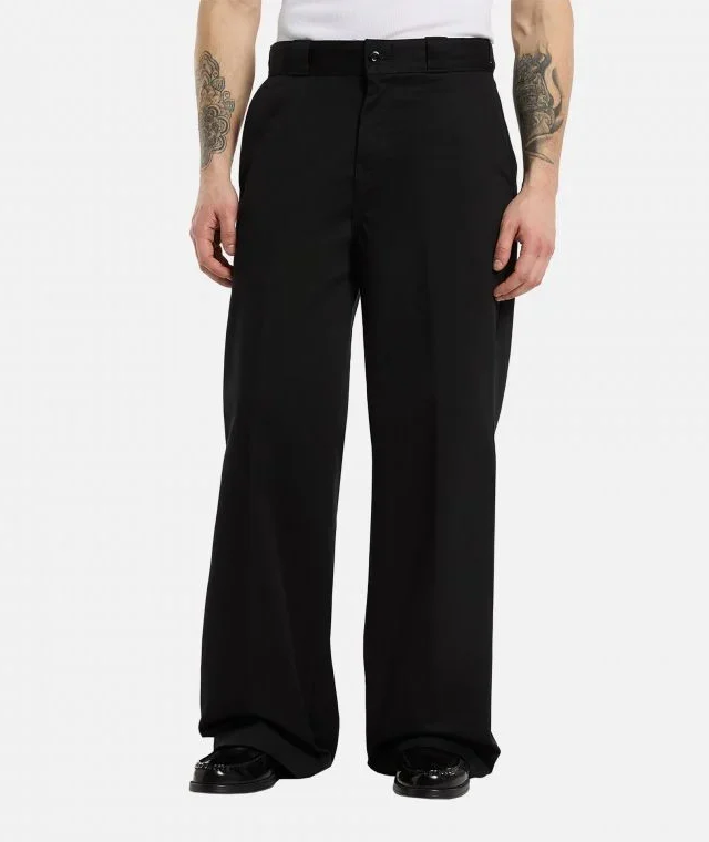 DICKIES 247 BAGGY WORK PANT BLACK DK0A8CD9BLK1 - DICKIES