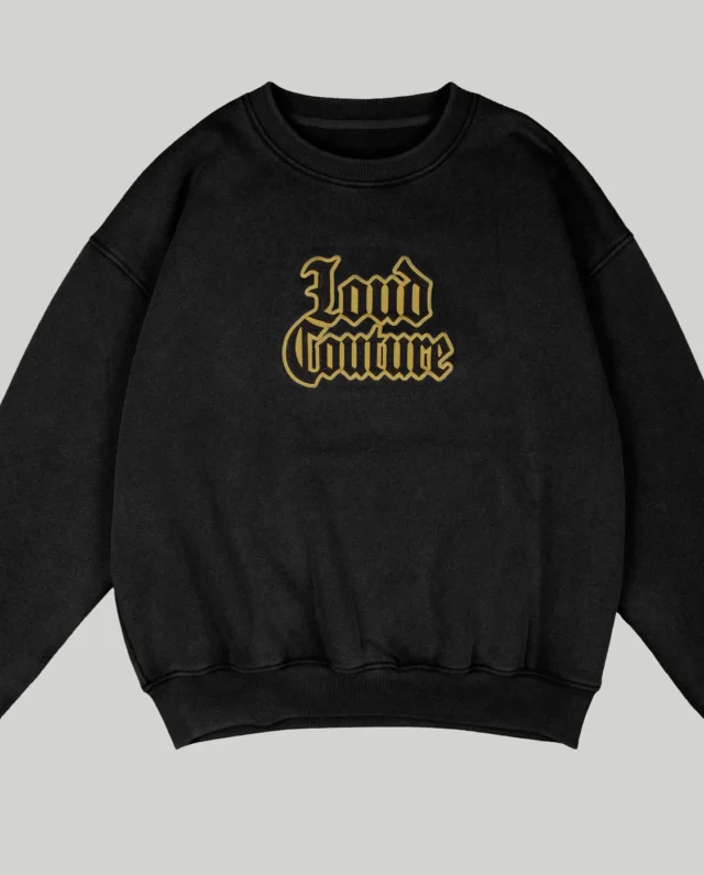 HOMEBOY LOUD COUTURE Crew Black 01SW3334 10 - HOMEBOY