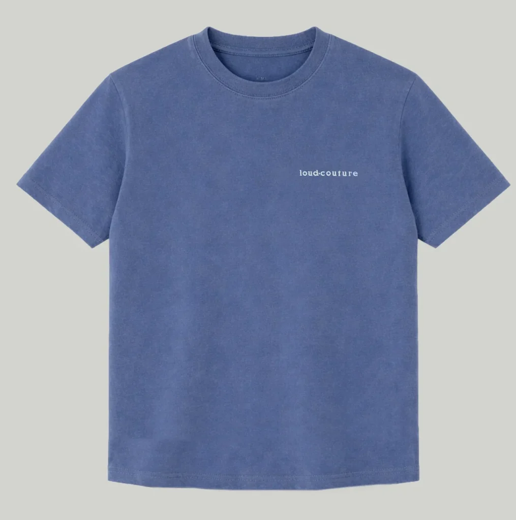 Homeboy OLD SCHOOL PUFFY Tee Navy Washed 01TS3051-53 - HOMEBOY