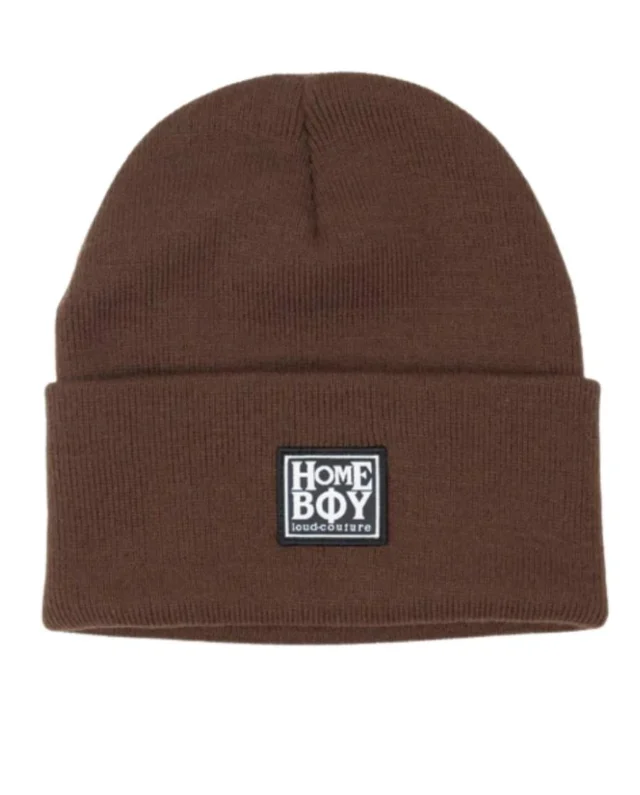 HOMEBOY BALDY BEANIE CHOCOLATE BROWN HMB01CA0760 43 - HOMEBOY