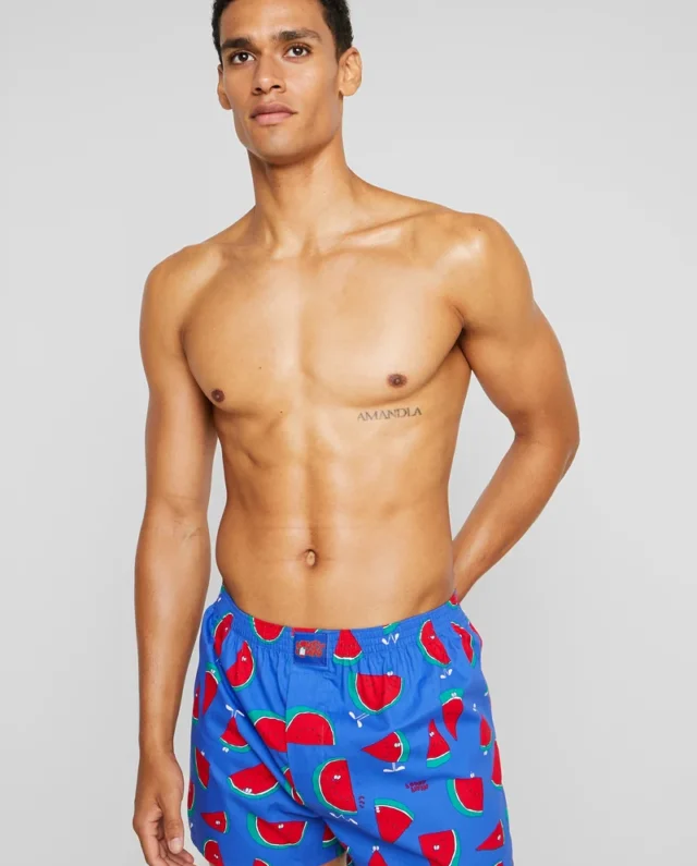 LOUSY LIVIN BEACH SHORTS MELONS ROYAL LUSSMEL - Lousy Livin