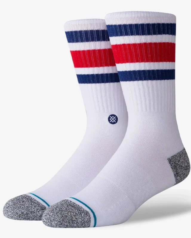 Stance Boyd Crew Socks Unisex Blue A556A20BOS-BLU - STANCE