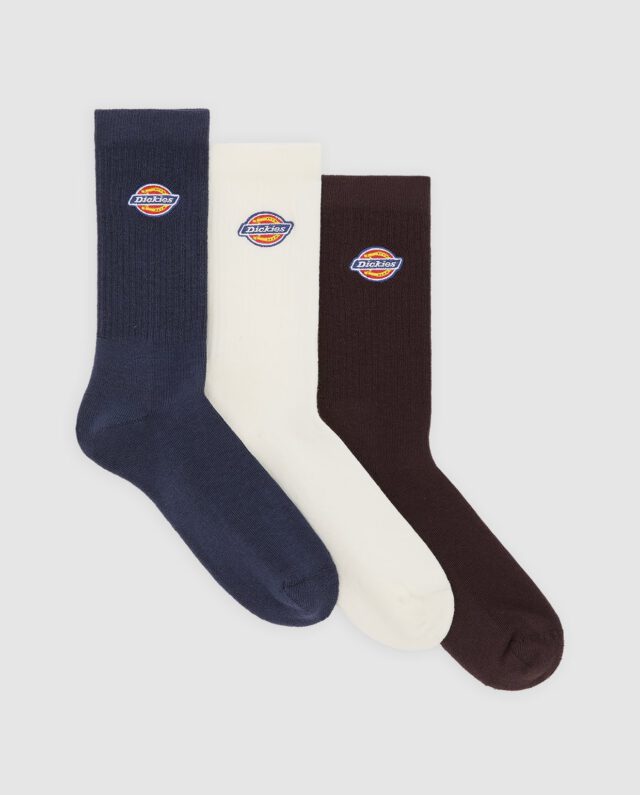 DICKIES VALLEY GROVE SOCKS 3-PACK NAVY BLUE DK0A4X82NV01 - DICKIES