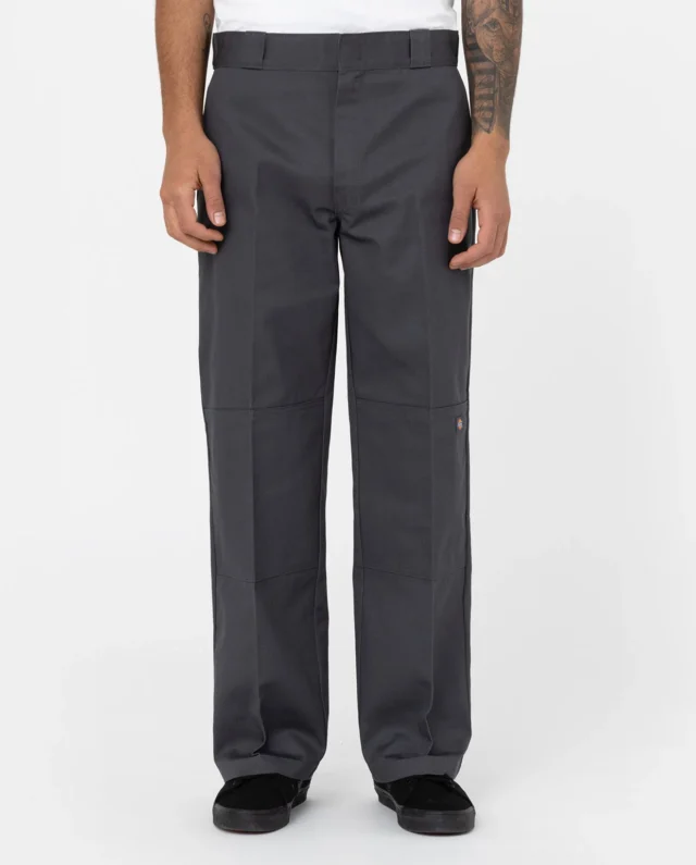 DICKIES DOUBLE KNEE REC CHARCOAL GREY DK0A4XK3CH01 - DICKIES