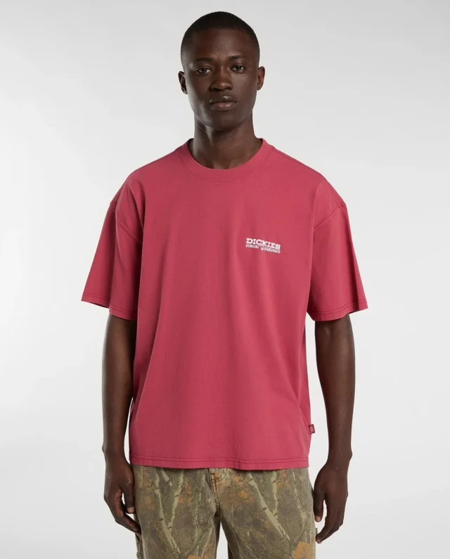 DICKIES AVONDALE TEE DEEP CLARET DK0A8CD4L811 - DICKIES