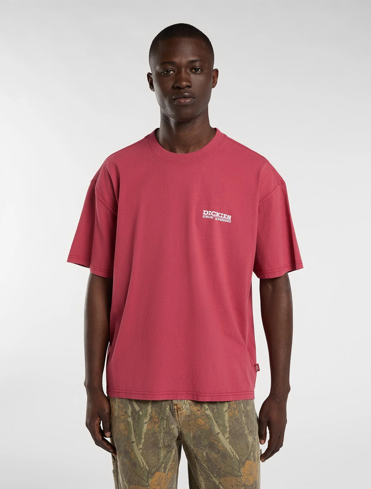 DICKIES AVONDALE TEE DEEP CLARET DK0A8CD4L811 - DICKIES