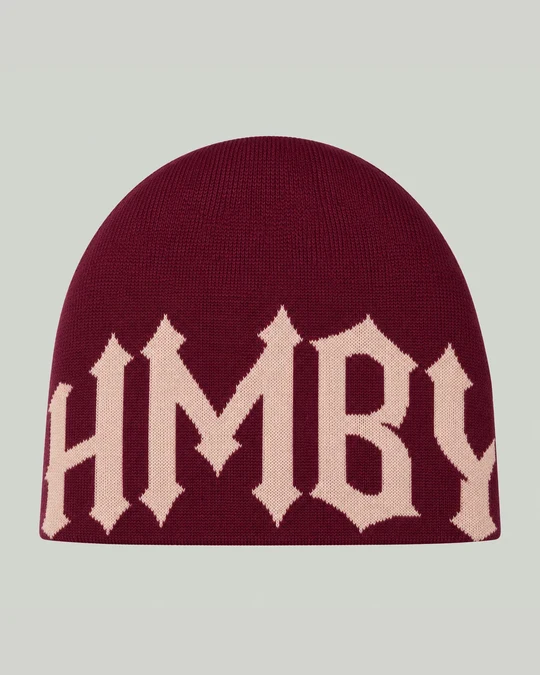 HOMEBOY SKULL Beanie MAROON HMB01CA0836 75 - HOMEBOY
