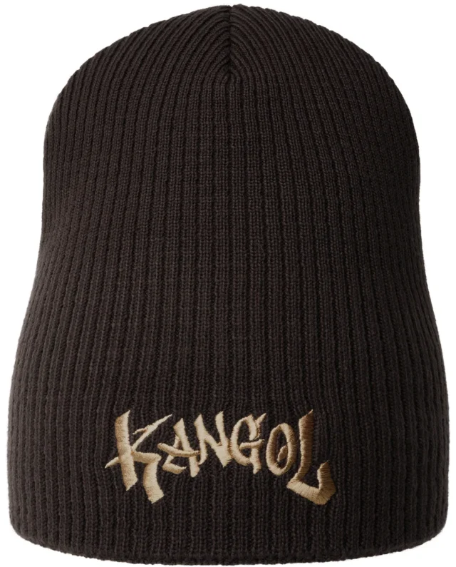 KANGOL TAG BEANIE ESPRESSO K3855-ES220 - KANGOL