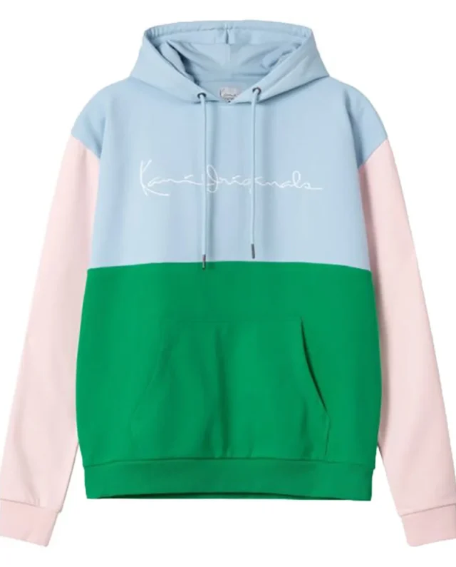 Karl Kani Originals Block Hoodie KM213-084-1-green - KARL KANI