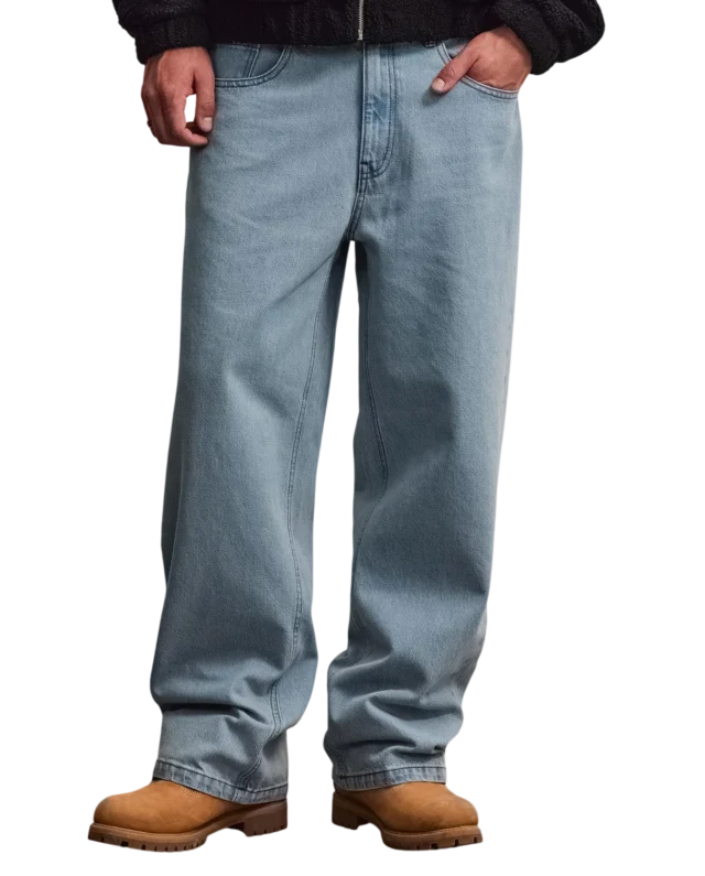 PEGADOR BECE LOOSE JEANS WASHED BLUE PGDR-5001-012 - PEGADOR