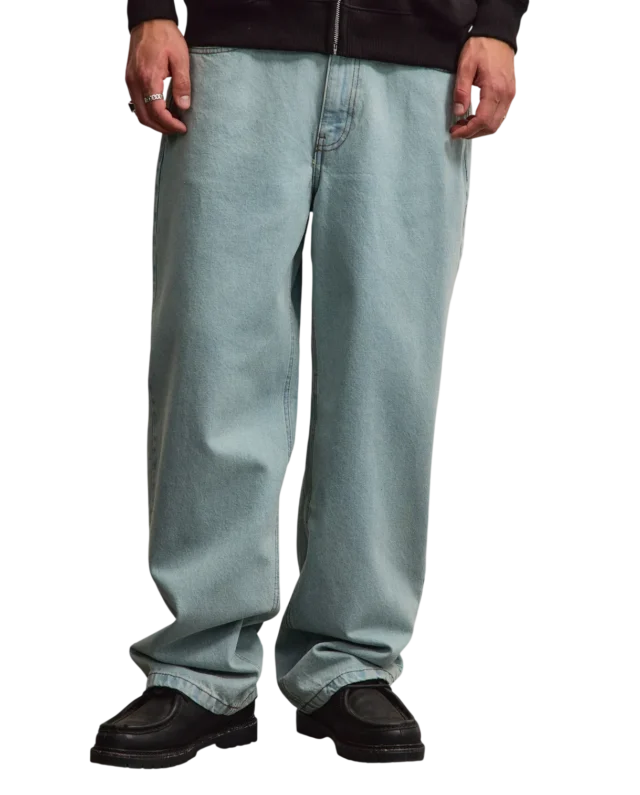 PEGADOR BECE LOOSE JEANS WASHED LIGHT BLUE PGDR-5001-076 - PEGADOR