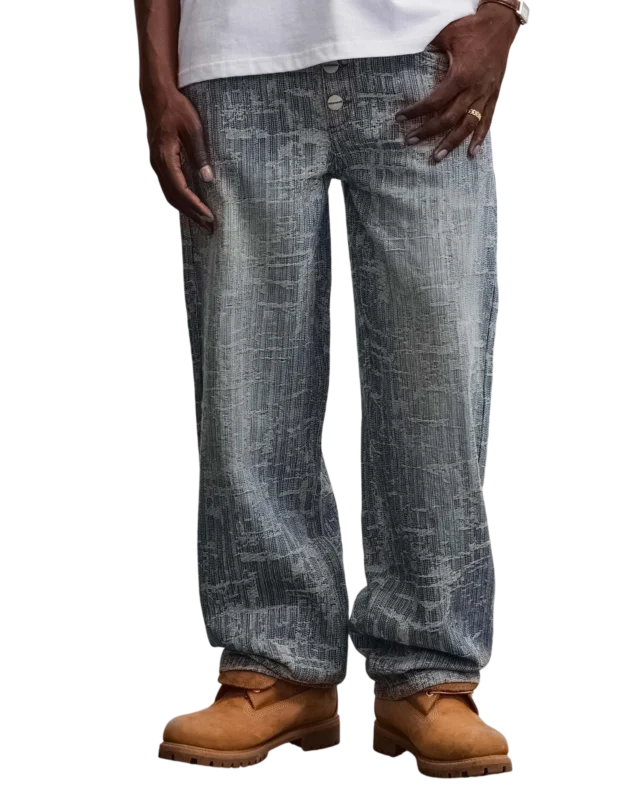 PEGADOR Bariano Structured Flared Denim Faded Blue PGDR-7329-740 - PEGADOR