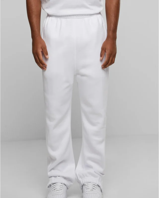 URBAN CLASSICS SWEATPANTS TB014B WHITE - UrbanClassics