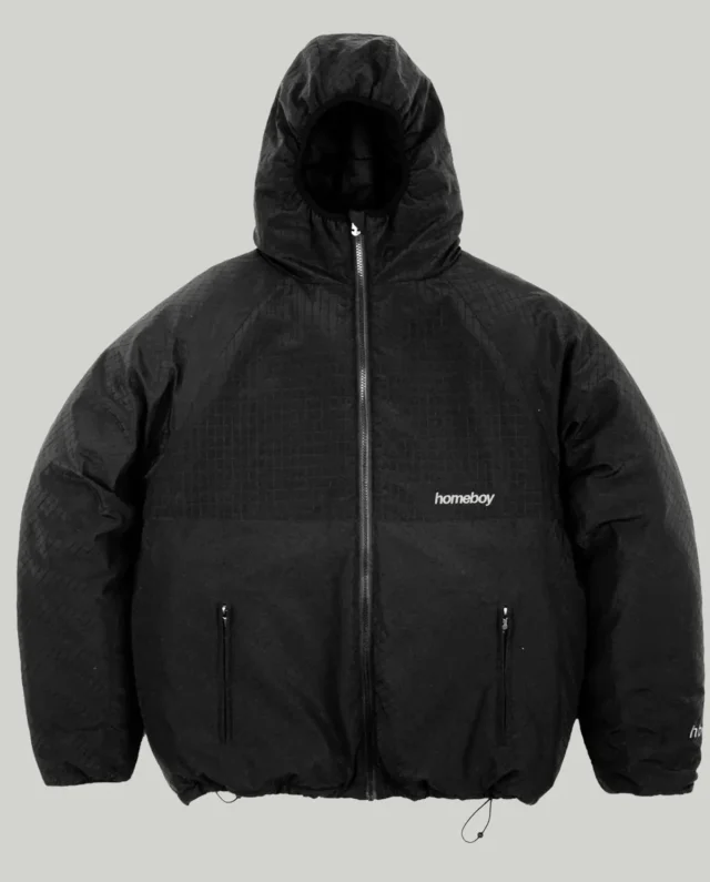 HOMEBOY IGLOO Jacket BLACK Ripstop Black 01JA1997 - HOMEBOY