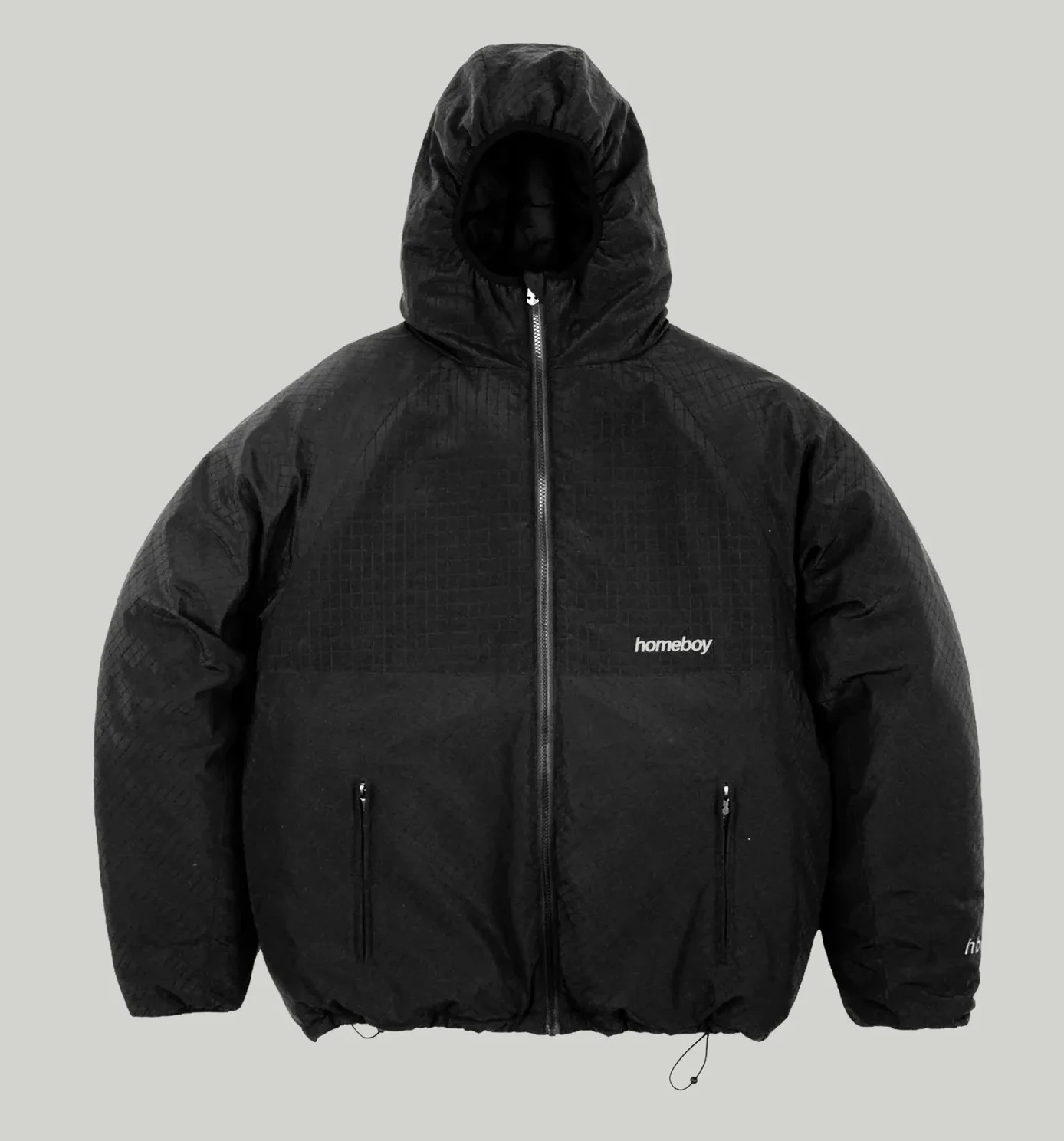 HOMEBOY IGLOO Jacket BLACK Ripstop Black 01JA1997 - HOMEBOY