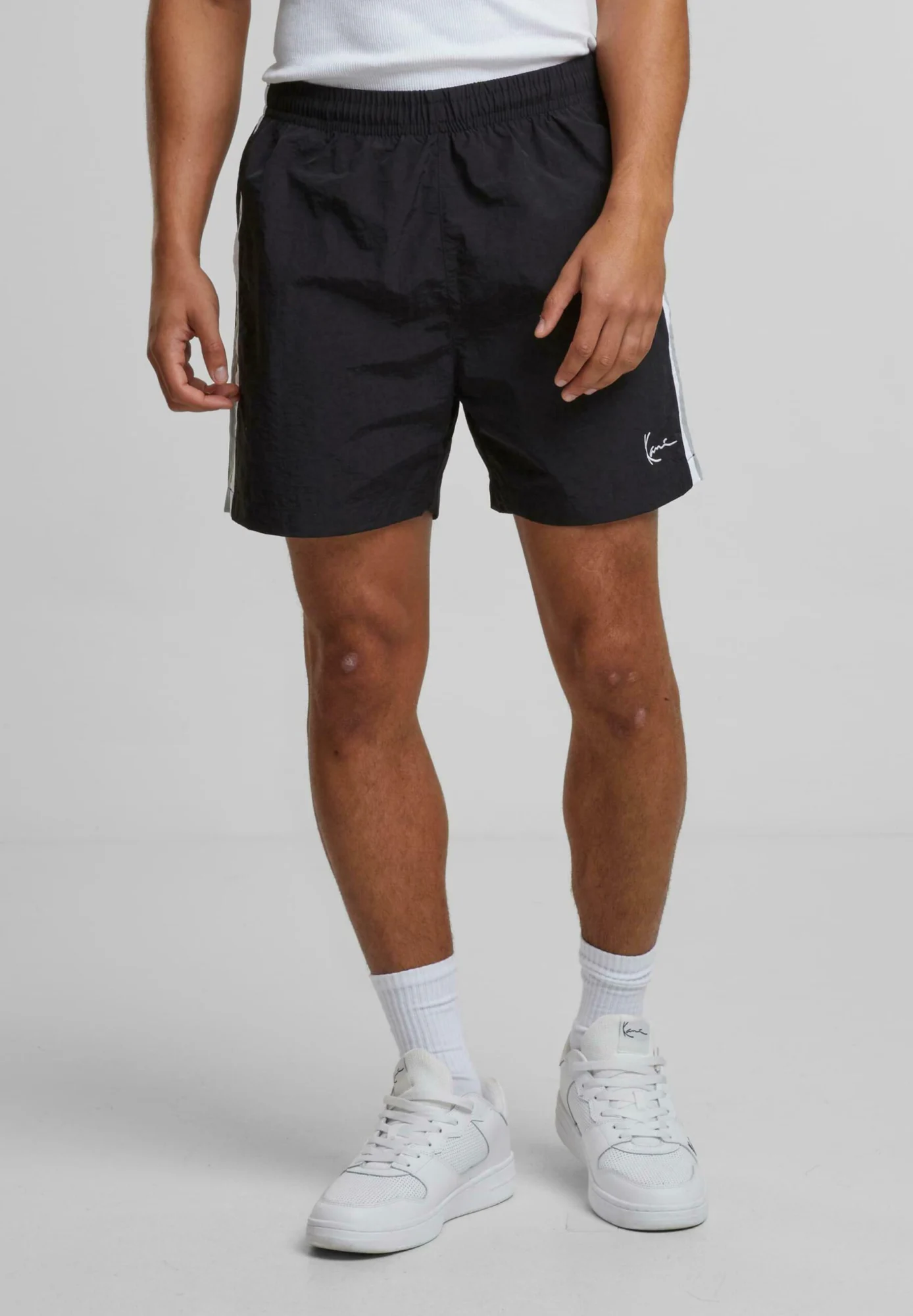 KARL KANI SIGNATURE SWIM SHORTS MULTICOLOR KM-SW011-001 - KARL KANI