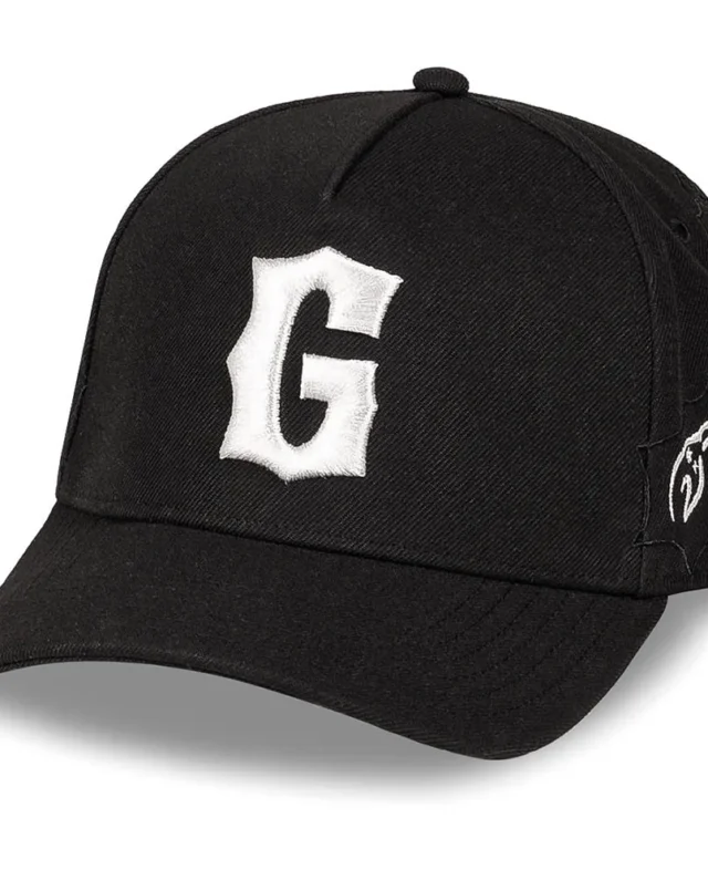 GRIMEY THE PROPS SCORPION AFRAME STRAPBACK CAP BLACK GAFC466-BLK - GRIMEY