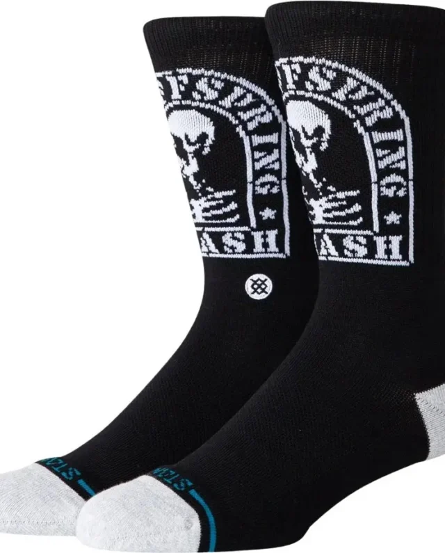 STANCE SMASHED CREW BLACK A556A25SMA-BLK - STANCE
